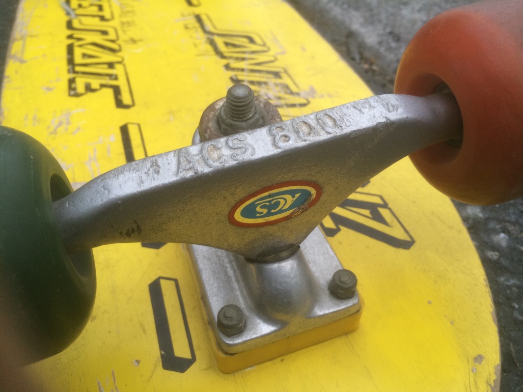 ACS skateboard trucks Riding, Research & Collecting BMX Society
