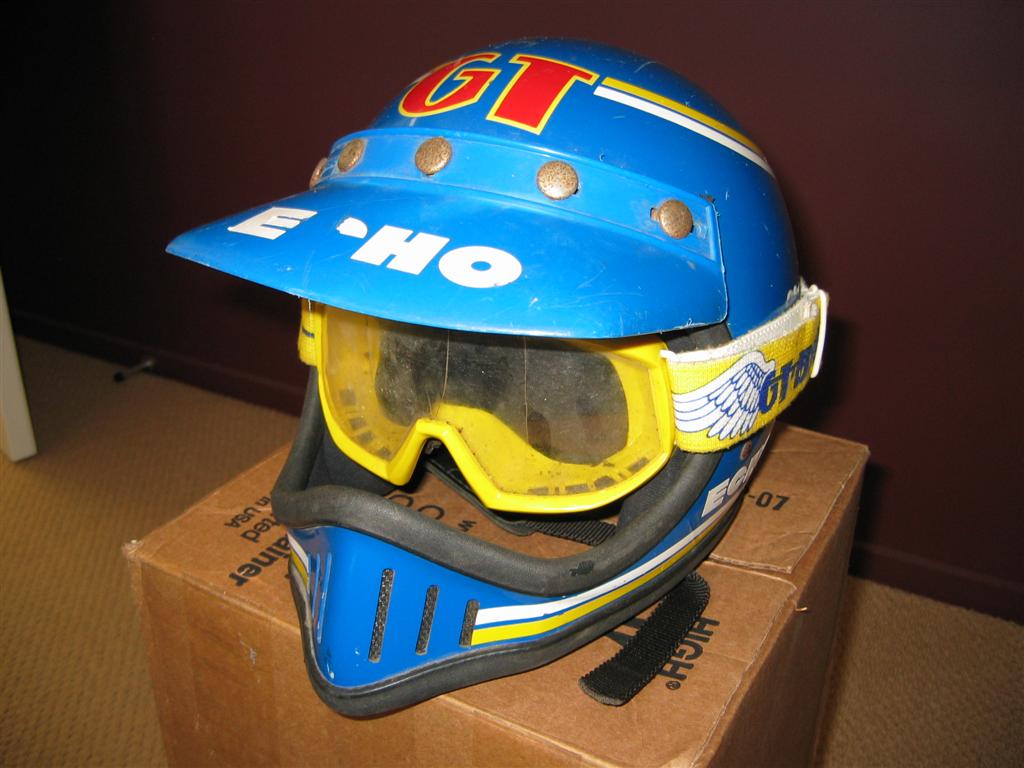 Echo GT Helmet Riding, Research & Collecting BMX Society community